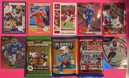 2021 NFL Rookie Class Lot ALL PARALLELS +illusions/playbook/rookiesN Auto!?