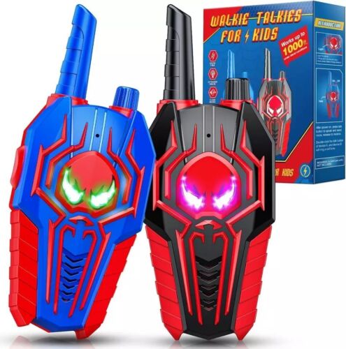 Spider Walkie Talkies For Kids Ages 3-8: Kid Toys Gifts For 3 4 5 6 7 8 9 10 Old