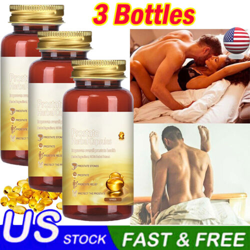 3 PCS NEW North Moon Capsules Prostate Health Reduce Frequent Urination For Men