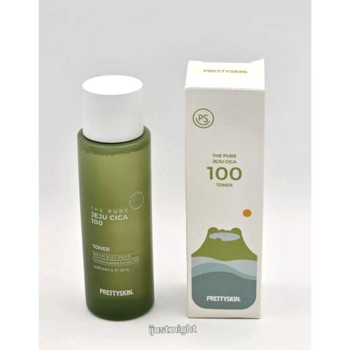 Prettyskin The Pure Jeju Cica 100 Toner 8.45 fl oz / 250 ml, Korean