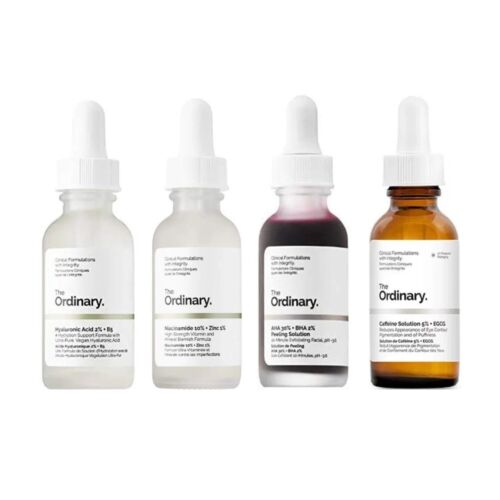 The Ordinary Caffeine Solution 5% + EGCG,Niacinamide 10% +Zinc 1% AHA 30% BHA 2%