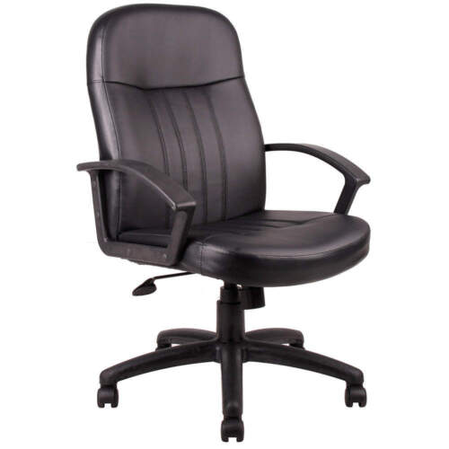 GRAINGER APPROVED 6GNN4 Office Chair,44 in H,Black 6GNN4