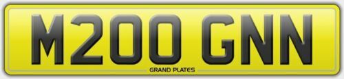 MORGAN NUMBER PLATE MORG M200 GNN NO FEES MORGANS REG ASSIGNED FREE 4U MORGS REG