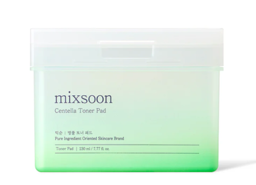 Mixsoon Centella Toner Pad – 120 Pads (230ml) – Authentic & Trusted U.S. Seller