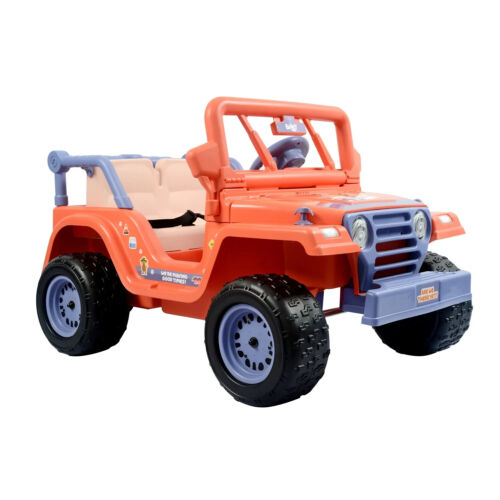 Bluey 4-Wheeler Battery-Powered 12V Ride-On Car w/ Songs from the Show, Ages 3+