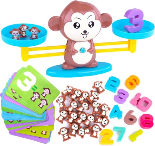 CoolToys Monkey Balance Cool Math Game for Girls & Boys STEM Learning Ages 3+