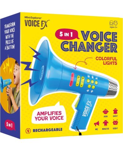 Voice Changer for Kids – Voice Changing Device for Boys & Girls Ages 3-8+ Olds –