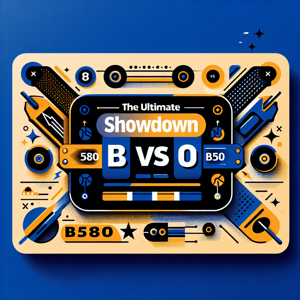 The Ultimate Showdown: B580 vs. Equivalent Models