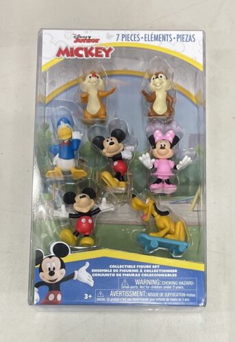 Disney Junior Mickey Mouse 7-Piece Figure Set, Kids Toys for Ages 3 up