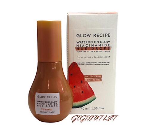 Glow Recipe Watermelon Glow Niacinamide Hue Drops Sun Glow Serum 1.35 oz./ 40 mL