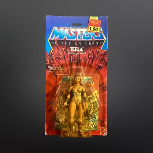 MATTEL Teela Warrior Goddess Masters Of The Universe Action Figure Sealed 1983