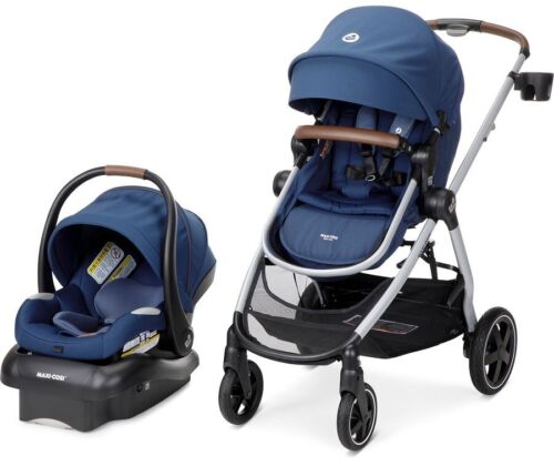 Maxi-Cosi Zelia Luxe Travel System – New Hope Navy – Brand New Open Box