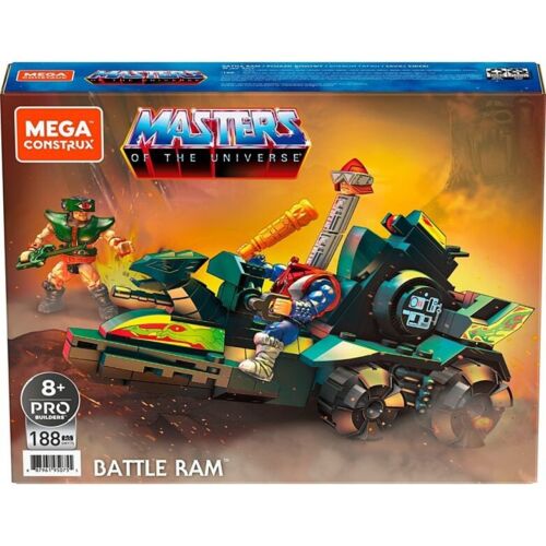 Mega Construx He-Man GWY75 Battle Ram、GNN73 He-Man VS Orc assemble block toys