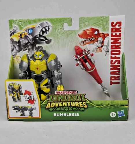 Transformers Rescue Bots Dinobot Adventures Bumblebee Figure Kids Toy Ages 3+