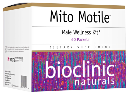 Bioclinic Naturals – Mito Motile Male Wellness Kit 60 Packets