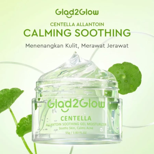 Glad2Glow Centella Allantoin Soothing moisturizer Skin Barrier Oil-Control (55g)