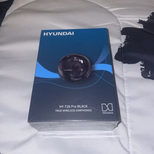 Hyundai AI True Wireless Earphones 5.4 Pro Black HY-T26 Genuine OEM Device