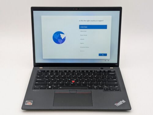 LENOVO THINKPAD T14 GEN 2 14″ FHD Touch RYZEN 7 PRO 5850U 256GB SSD 16GB W11P