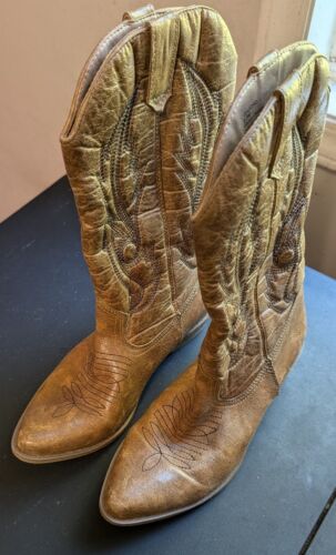 Coconuts by Matisse Gaucho Western boot size 8.5 M Coconuts Cowboy Boots