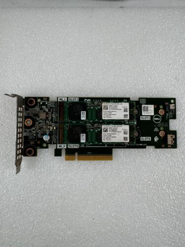 DELL Boss 2x M.2 PCIE Controller Adapter Card w/ 2x 240GB SATA SSD 919J9 0K4D64