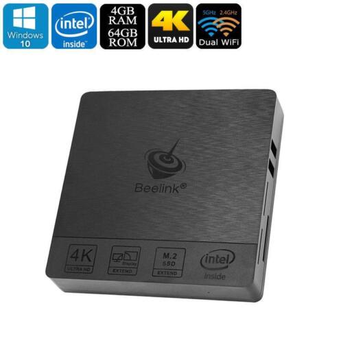 Mini PC Beelink T4 Windows 10 Intel Atom x5-Z8500 Processor 4GB DDR  4K. SEALED