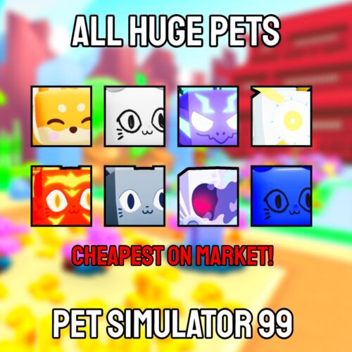 Pet Simulator 99 | CHEAPEST Huge Pets, Gems & Enchants | Pet Sim 99/PS99