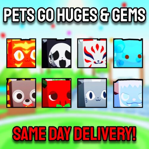 Pets Go | Gems, Huge Pets, Secret Pets, Potions | Cheap & Quick Delivery