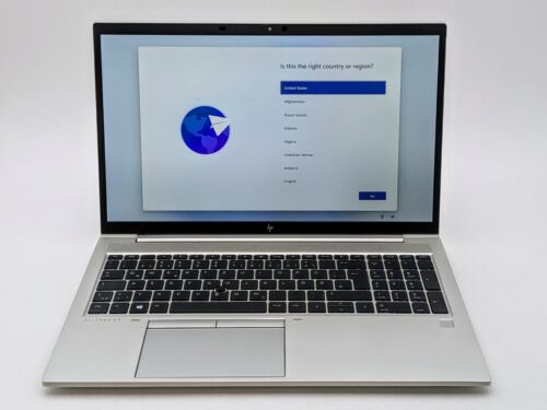 HP ELITEBOOK 855 G8 15″ FHD RYZEN 7 PRO 5850U 512GB SSD 16GB W11P Backlit IRCam