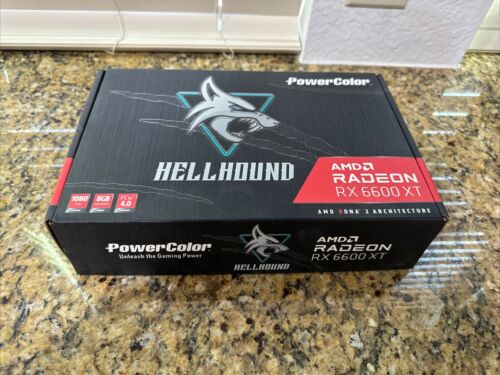 Powercolor AMD Radeon RX 6600XT 8GB DDR6 Hellhound GPU Video Graphic Card