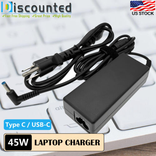 65W AC Adapter Power Supply Charger Cord For HP TPN-Q150 TPNQ150 Laptop Cord