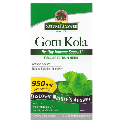 Gotu Kola, 950 mg, 90 Vegetarian Capsules (475 mg per Capsule)