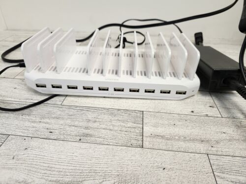 UNITEK 60W 10-Port USB Smart Charging Station  Y-2172B