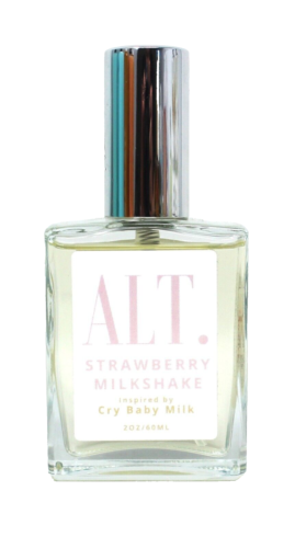 Alt Fragrances Strawberry Milkshake Cry Baby Perfume Milk 2 oz Brand New