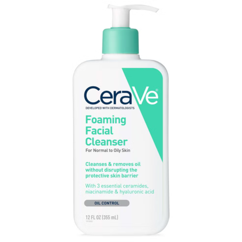 CeraVe Foaming Facial Cleanser – 12 oz