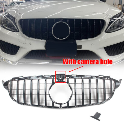 NEW GT & GTR Vertical Grille For Mercedes Benz E Coupe C207 2014-2015 2017 DNN