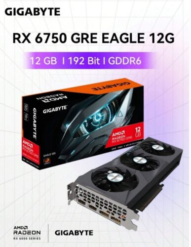 GIGABYTE Radeon RX 6750 GRE EAGLE 12G AMD RDNA 2 Architecture – NEW