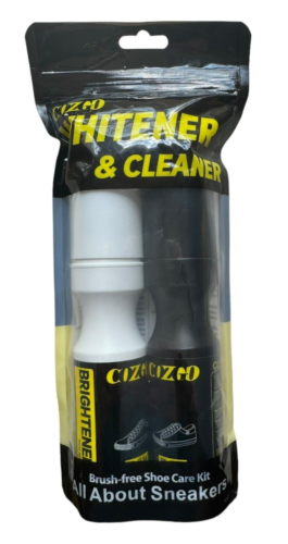 Cozgo Shoe Whitener & Cleaner Brush-Free Shoe Care Kit – 2 x 3.5 oz + Towel