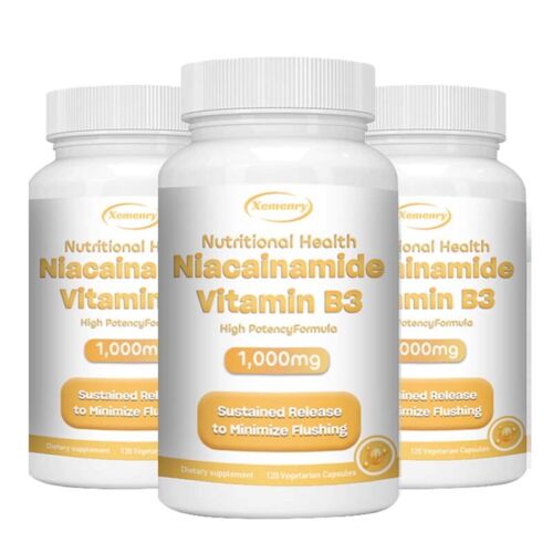 Niacinamide Vitamin B3-Anti-aging Wrinkle Skin Care Energy & Circulatory Support