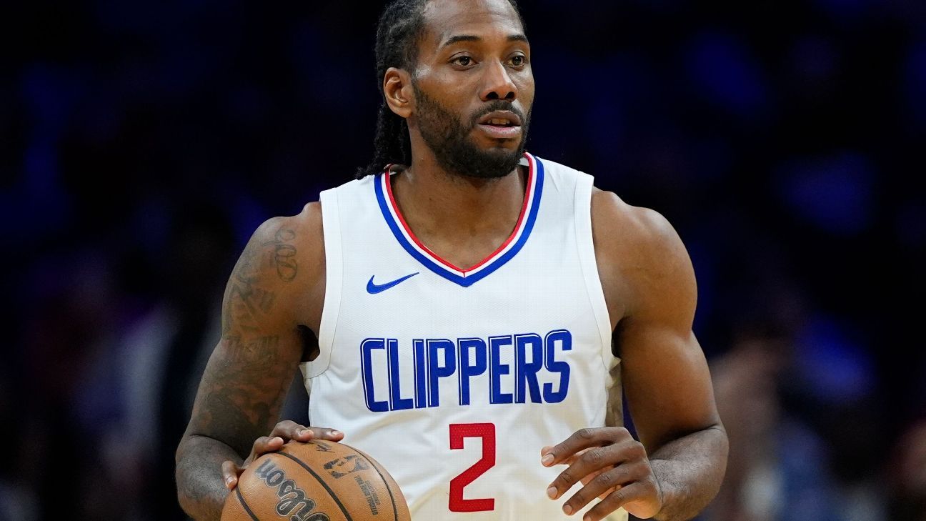 Sources — Clippers’ Kawhi Leonard plans to make season debut Sat.