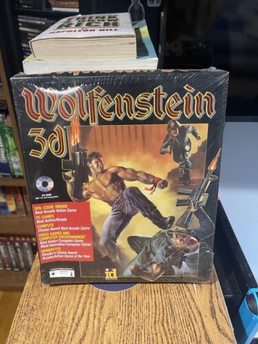 Wolfenstein 3D – Black Box – 1995 PC Big Box CD-ROM  Variant – Brand New Sealed