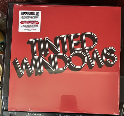 Tinted Windows Tinted Windows • SEALED RSD Red Black Colored Vinyl