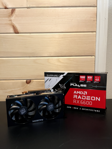 AMD Radeon RX 6600 8GB Dual Fan Sapphire Graphics Card