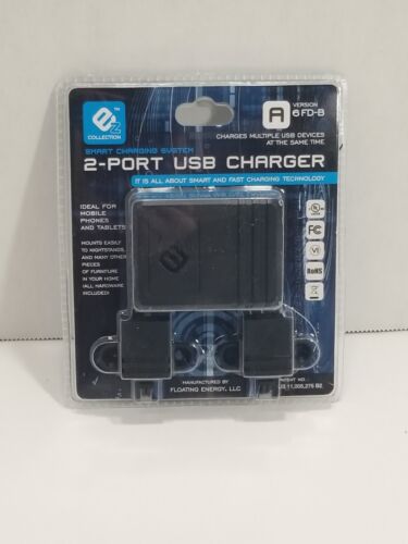 EZ Collection Smart Charging System 2 Port USB Type C Charger Version A 6FD-B