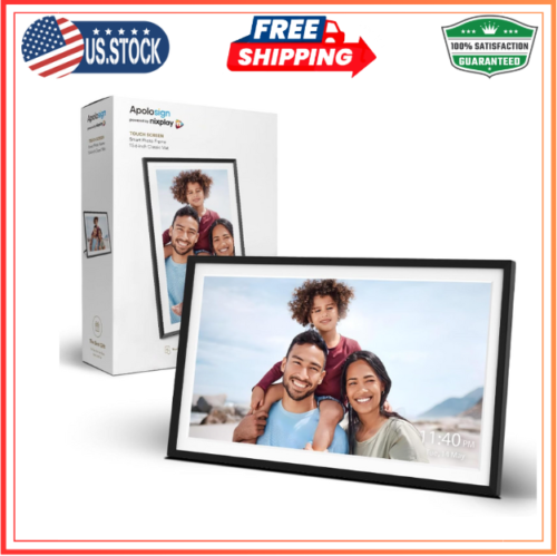 Nixplay Digital Picture Frame by Large WiFi Digital Photo Frame, 15.6 inch