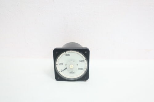 Metermaster 077-08AA-LSTM Ammeter 0-20000a Ac Amperes