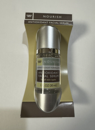 New Trader Joe’s Nourish Antioxidant Facial Serum Vitamin E & Resveratol