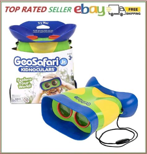 Geosafari Jr. Kidnoculars – Binoculars for Kids Ages 3+, STEM and Outdoor Toys f