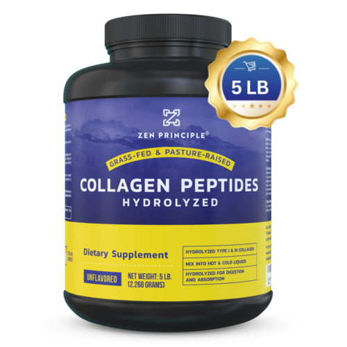 Grass-Fed Collagen Peptides Hydrolyzed 5 lb