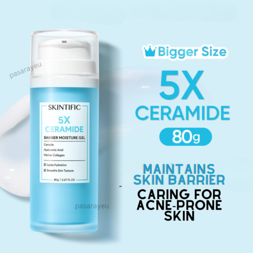 SKINTIFIC With 5X Ceramide Barrier Moisture Gel Nourish Skin 80 g BIG SIZE