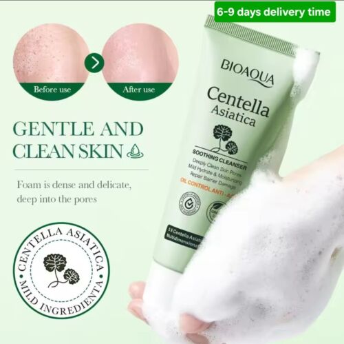 Bioaqua Centella Asiatica Pore Cleanser Moisturizing Hydrate skin Damage Repair